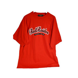 Vintage T-shirt 2XL XXL Red Raiders Texas Tech Red NEW Jones & Mitchell